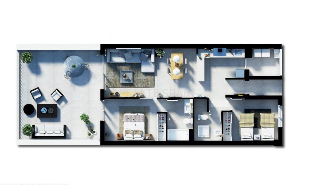 Апартаменты в Арта 80 м2 №ART2033008FB4  - Продажа - 15 large