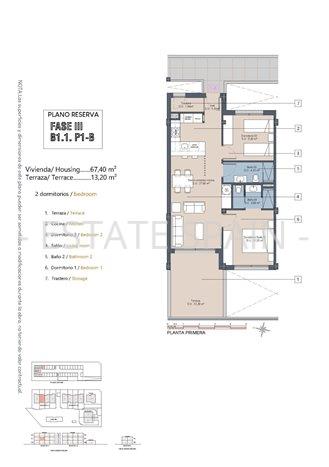 Апартаменты в Лос-Алькасарес 67 м2 №ART26130C917B  - Продажа - 25 preview