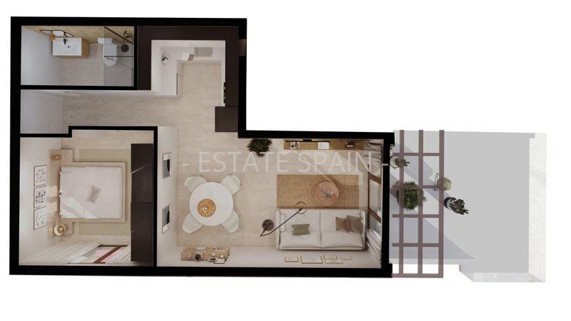 Апартаменты в Вера 53 м2 №ART25114538B6  - Продажа - 25 preview