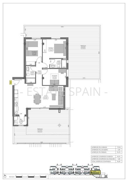 Бунгало в Альгорфа 96 м2 №BL263300B847  - Продажа - 16 large