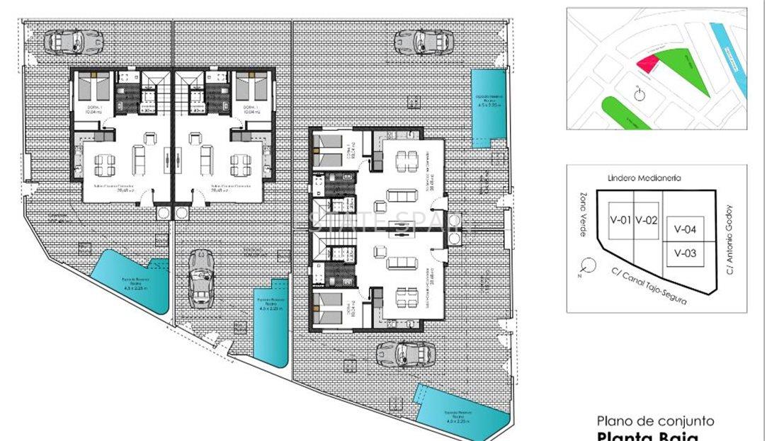 Таунхаус в Торре де ла Орададе 116 м2 №BL238297B791  - Продажа - 4 large