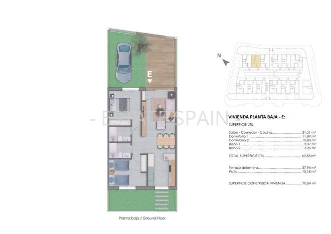 Бунгало в Пилар-де-ла-Орадада 70 м2 №BL25917056D4  - Продажа - 13 preview