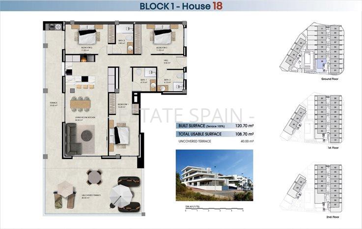 Апартаменты в Эльче 120 м2 №ART261972C70  - Продажа - 4 preview