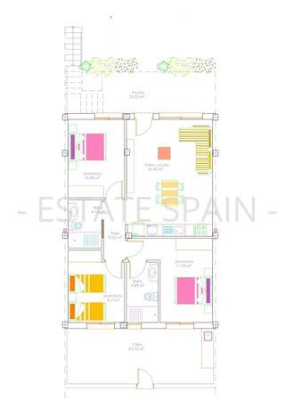 Бунгало в Сан-Хавьере 87 м2 №BL26325A353  - Продажа - 12 preview