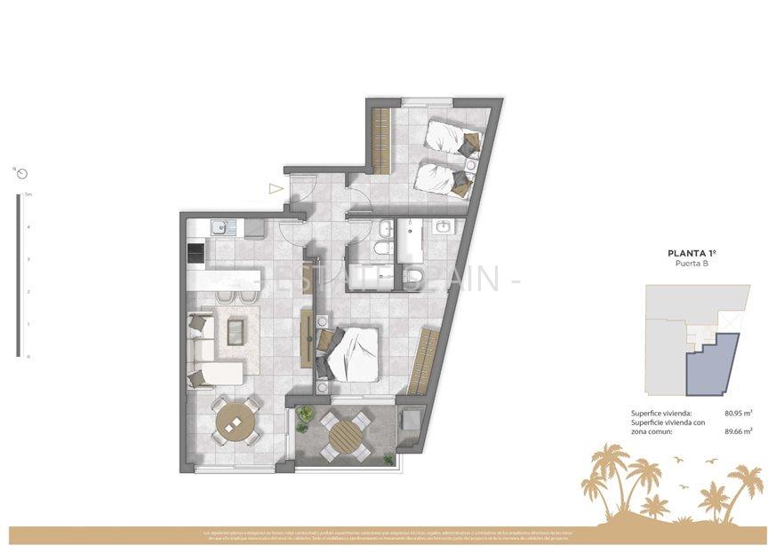 Апартаменты в Гуардамар-дель-Сегура 72 м2 №ART263255F23  - Продажа - 8 large