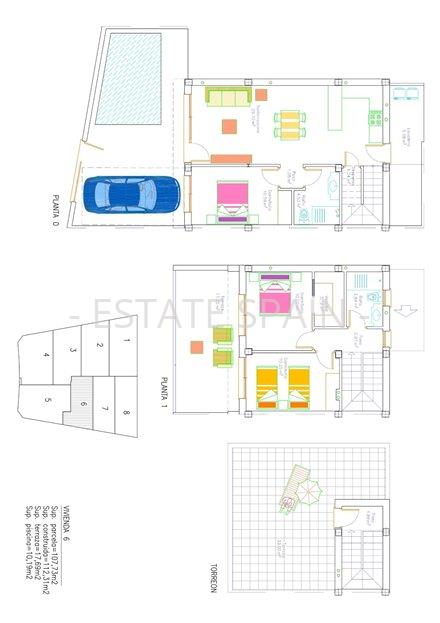 Вилла в Сан-Педро-дель-Пинатар 112 м2 №VL251099A215  - Продажа - 5 large