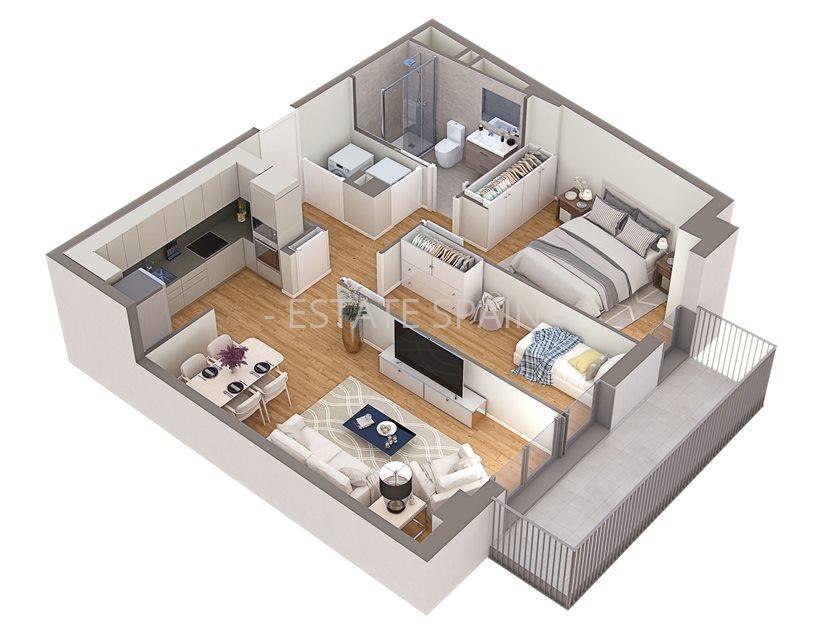 Квартира в Барселоне 78 м2 №ART23823B4D1A  - Продажа - 7 large