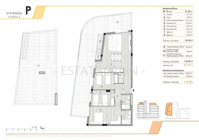 Апартаменты в Торревьехе 112 м2 №ART2611282B50  - Продажа - 10 preview