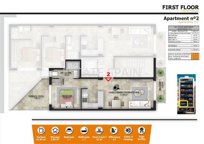 Апартаменты в Торревьехе 62 м2 №ART2591709534  - Продажа - 26 preview