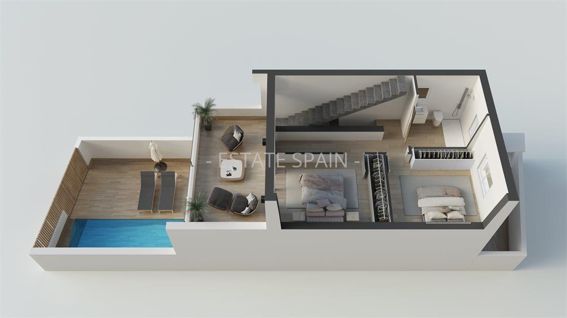 Таунхаус в Сан-Педро-дель-Пинатар 113 м2 №BL233310A450  - Продажа - 13 large