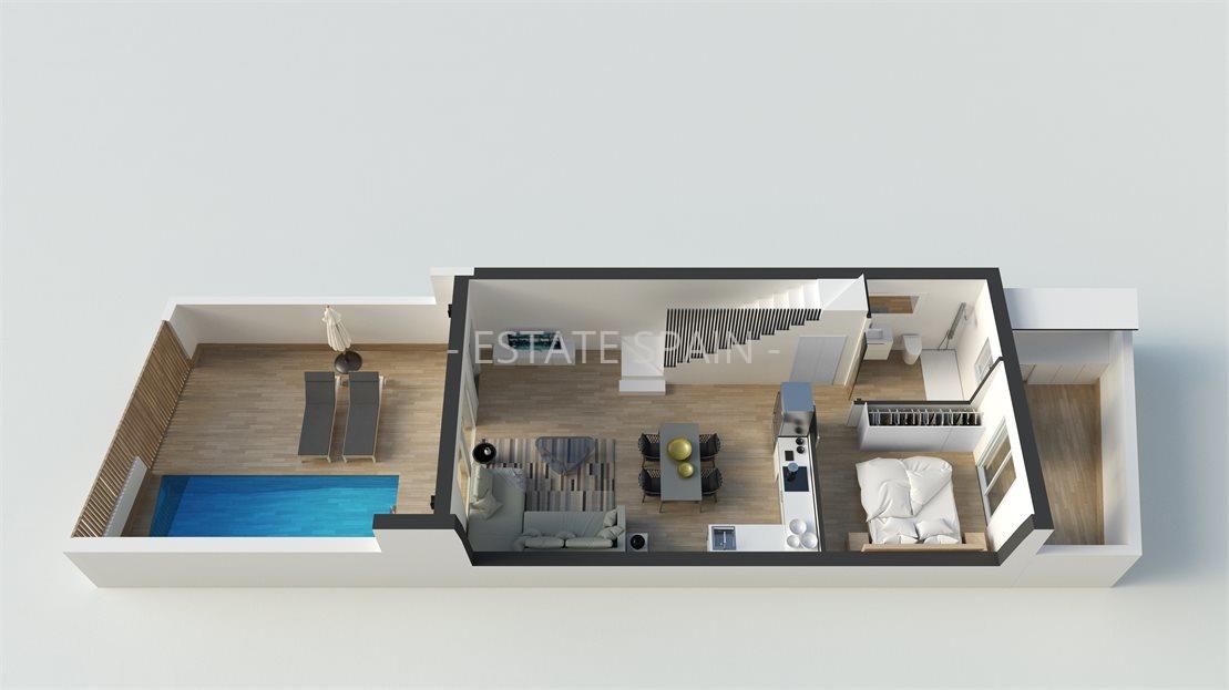 Таунхаус в Сан-Педро-дель-Пинатар 113 м2 №BL233310A450  - Продажа - 12 large